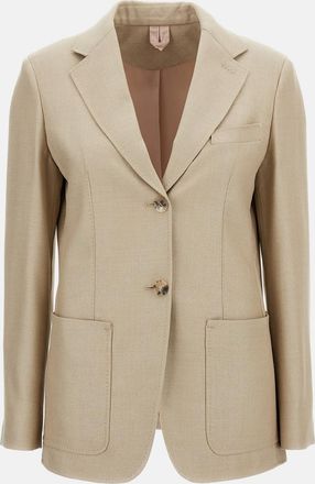 Max Mara Giacca Monopetto Pesche