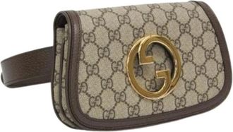 Gucci Pre-owned Belt Bags, female, Brown, Size: ONE SIZE Pre-owned Blondie Belt Bag 703807