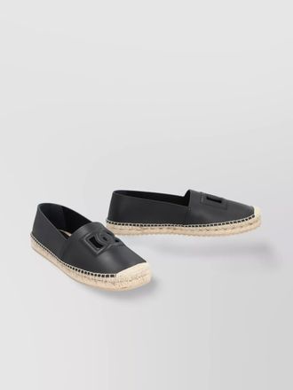 Dolce & Gabbana leather espadrilles