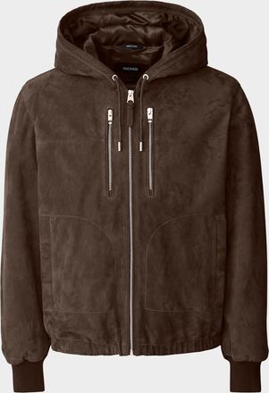 Mackage Men & apos;s Sylas Suede Hooded Jacket