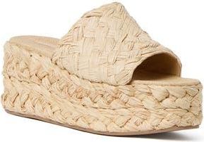 Loeffler Randall Aaron Platform Sandal in Natural at Nordstrom Rack, Size 10.5