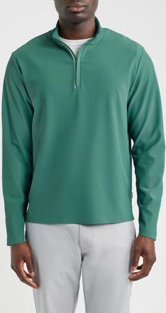 Johnnie-O Hoppin Rib Quarter Zip in Zest at Nordstrom, Size Xx-Large
