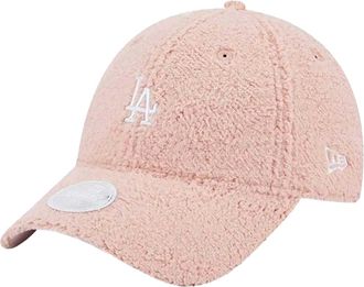 New Era New Era Dames/Dames 9Forty Los Angeles Dodgers Teddy Fleece Baseball Cap (Roze)