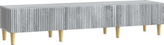 vidaXL Mueble De Tv Con Caj&oacute;n Gris Sonoma 147 X 34,5 X 30 Cm Vidaxl