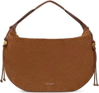 Coccinelle Handbag Suede - Dames - Schoudertassen - Bruin - ONE Size - Leer - Tassen