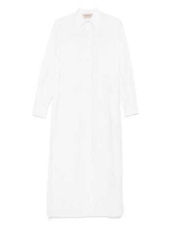 Blanca Vita belted maxi dress - White