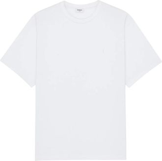Saint Laurent T-Shirts, male, White, Size: XL Cassandre Oversized T-shirt