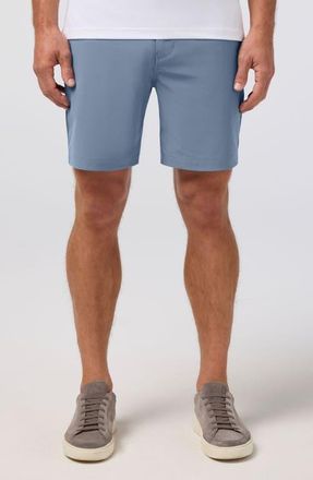 Mizzen+Main Helmsman Flat Front Performance Golf Shorts in Dark Slate at Nordstrom, Size 36 X 9