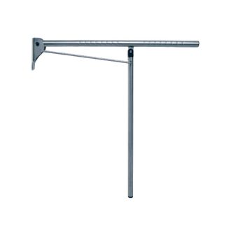 Presto Equip Barra De Apoyo Abatible Mural-suelo Inox Mate 88176 - Presto