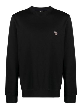 Paul Smith Zebra logo cotton sweatshirt