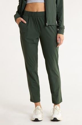 90 Degree by Reflex Warp X Tapered Ankle Pants in Midnight Moss at Nordstrom Rack, Size X-Large