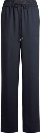 Etro Womens Trousers Night Blue Polyester