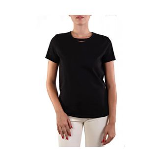Elisabetta Franchi Mujer, Camisetas, Negro, Talla: XL