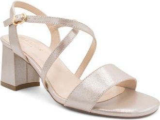 Paradox London Honeysilk Strappy Sandal in Blush at Nordstrom, Size 6.5