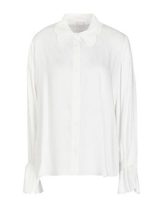 8 by YOOX VISCOSE WAVE TRIM SHIRT