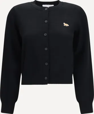 Maison Kitsun&eacute; Baby Fox Cardigan Female XS