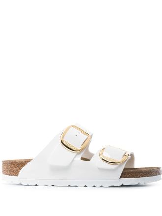 Birkenstock Arizona sandalen met gesp - Wit