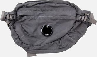 C.P. Company Mens Cp Company Undersixteen U16 Nylon B Crossbody Pack Smoked Pearl 935 - Black - Size: OS