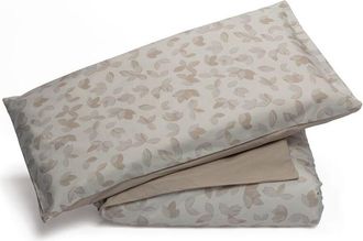 Foppapedretti Foppapedretti - Notte & Natura Sacco Copripiumino letto singolo completo di federa Foglie Sabbia 100% cotone Percalle, Made in Italy