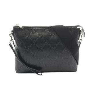 Gucci Pre-owned Messenger Bag - Heren - Vintage Schoudertas - Zwart - ONE Size - Leer - Vintage