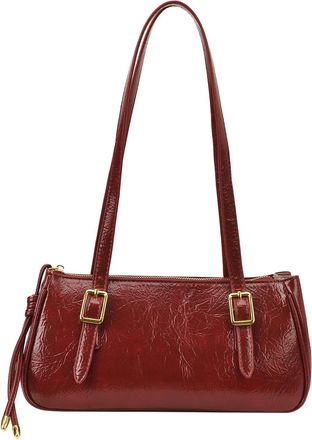 Generic PU womens shoulder bag in plain colors. Small handbag with handle for everyday use and special occasions
