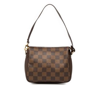 Louis Vuitton Tweedehands Damier Ebene Trousse Pochette