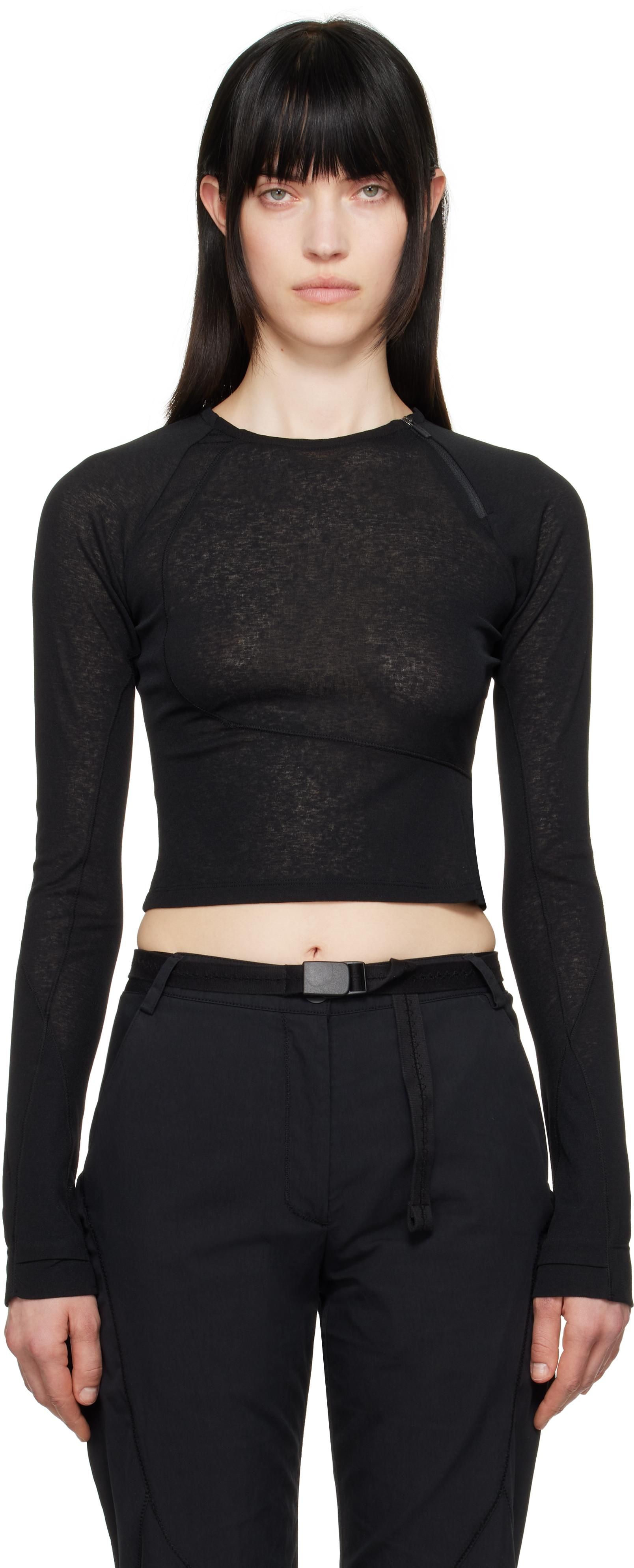 【関税込み】HYEIN SEO グレー Track 長袖トップス Hyein Seo stretch-design Track Top | Grey | FARFETCH GE