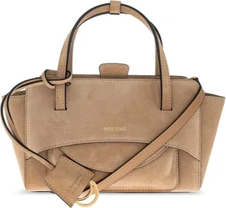 Hidesins Borsa Piccola con Patta - - Bags - Donna - Beige - ONE SIZE