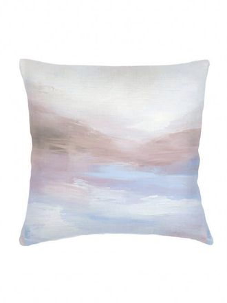 Anaya with Love Lavender Horizon Linen Euro Pillow 26x26 with Down Alternative Insert at Nordstrom