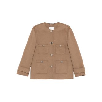 Max Mara Buttoned Pocket Jacket