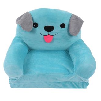 OEM Sof&aacute; Cama Infantil, Estampado De Cachorros Azules, Funda Extra&iacute;ble, Reposabrazos Anchos, Dormitorio