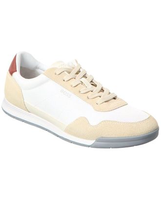 HUGO BOSS Titanium Suede Sneaker