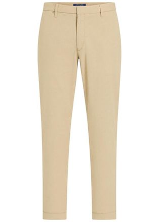 Polo Ralph Lauren Slim Tapered-leg Stretch-cotton Chino Trousers - Khaki - 36 (W36 / XL)