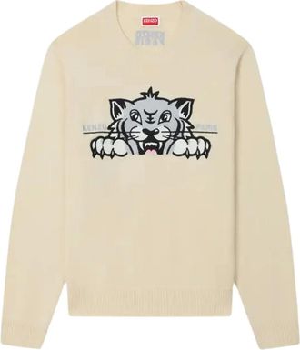 Kenzo Maglione Happy Tiger - Toni neutri