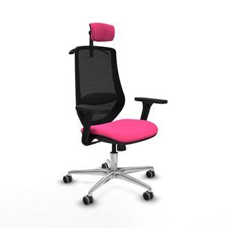 Piqueras y Crespo Piqueras Y Crespo Mardos Silla De Oficina Rosa Confort