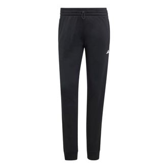 adidas (WMNS) adidas AEROREADY Game and Go Regular Tapered Fleece Pants Asia Sizing Black White IM2678