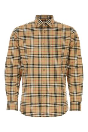 Burberry Embroidered Poplin Shirt