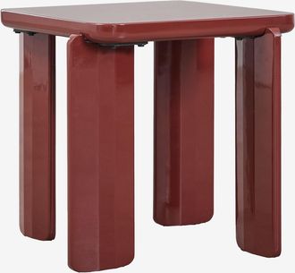 Sklum Mesa Auxiliar Cuadrada 50x50 Cm En Mdf Ginebra Sklum