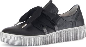 Gabor Waltz Womens Casual Trainers 5.5 UK Black (Smokey)