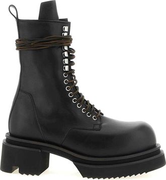Rick Owens Combat Boots