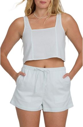 Billabong Open Skies Cotton Tank in Clearwater at Nordstrom, Size X-Small