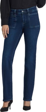 NYDJ Nydj Marilyn Ink Skyline Straight Leg Jean