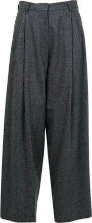 Max Mara Mujer, Pantalones, Gris, Talla: M