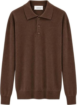 Costumein Tops, Heren, Bruin, L, Wol, Pablo Polo