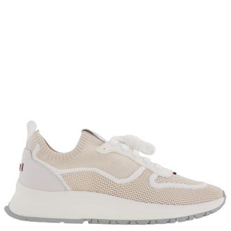 Bally Davyn Mesh Low-Top Sneakers, Brand Size 40 ( US Size 9.5 )