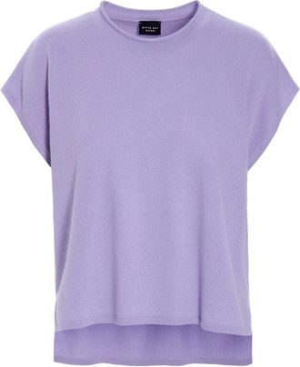 Bitte Kai Rand Cashmere Truien - Dames - Cashmere truien - Paars - M - Leer - Truien & Vesten