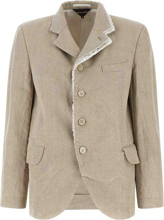 Comme Des Gar&ccedil;ons Double Layer Lapel Blazer