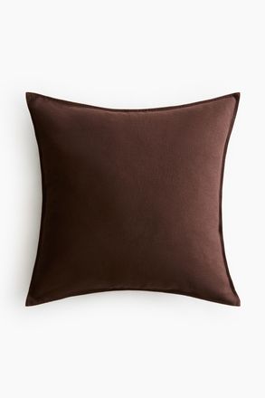 H&M Kissenh&uuml;lle aus Leinenmix - Brown
