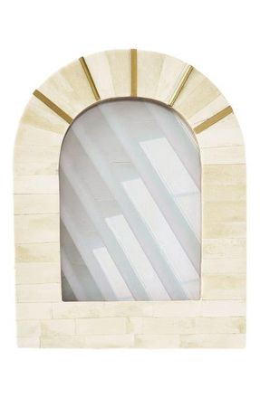 Matr Boomie Mukhendu Picture Frame - Carved Bone, Brass Accents in Beige at Nordstrom, Size 5Ft 0In X 7Ft 0In