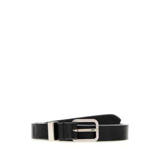 Jil Sander Belts, female, Black, Size: 75 CM Rectangle Belt 2 cm